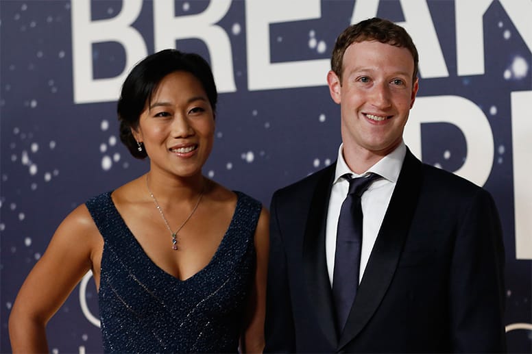 Mark Zuckerberg und Gattin Priscilla Chan