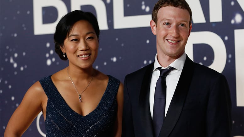 Mark Zuckerberg und Gattin Priscilla Chan