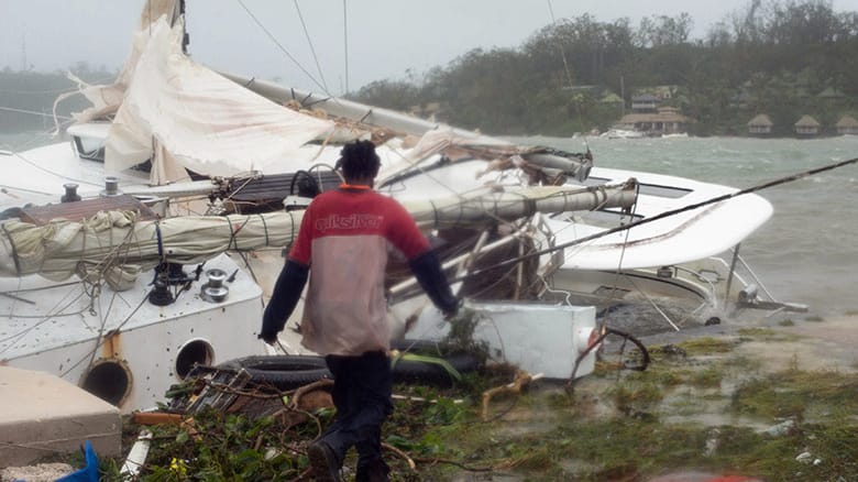 Zyklon "Pam" wütet auf der Inselgruppe Vanuatu