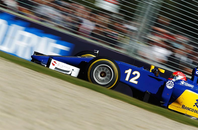 Felipe Nasr fährt ein ganz starkes Rennen für Sauber. Mit Platz fünf ist er der beste Debütant in der Geschichte des Teams. Außerdem war kein Brasilianer bei seinem ersten Rennen besser.