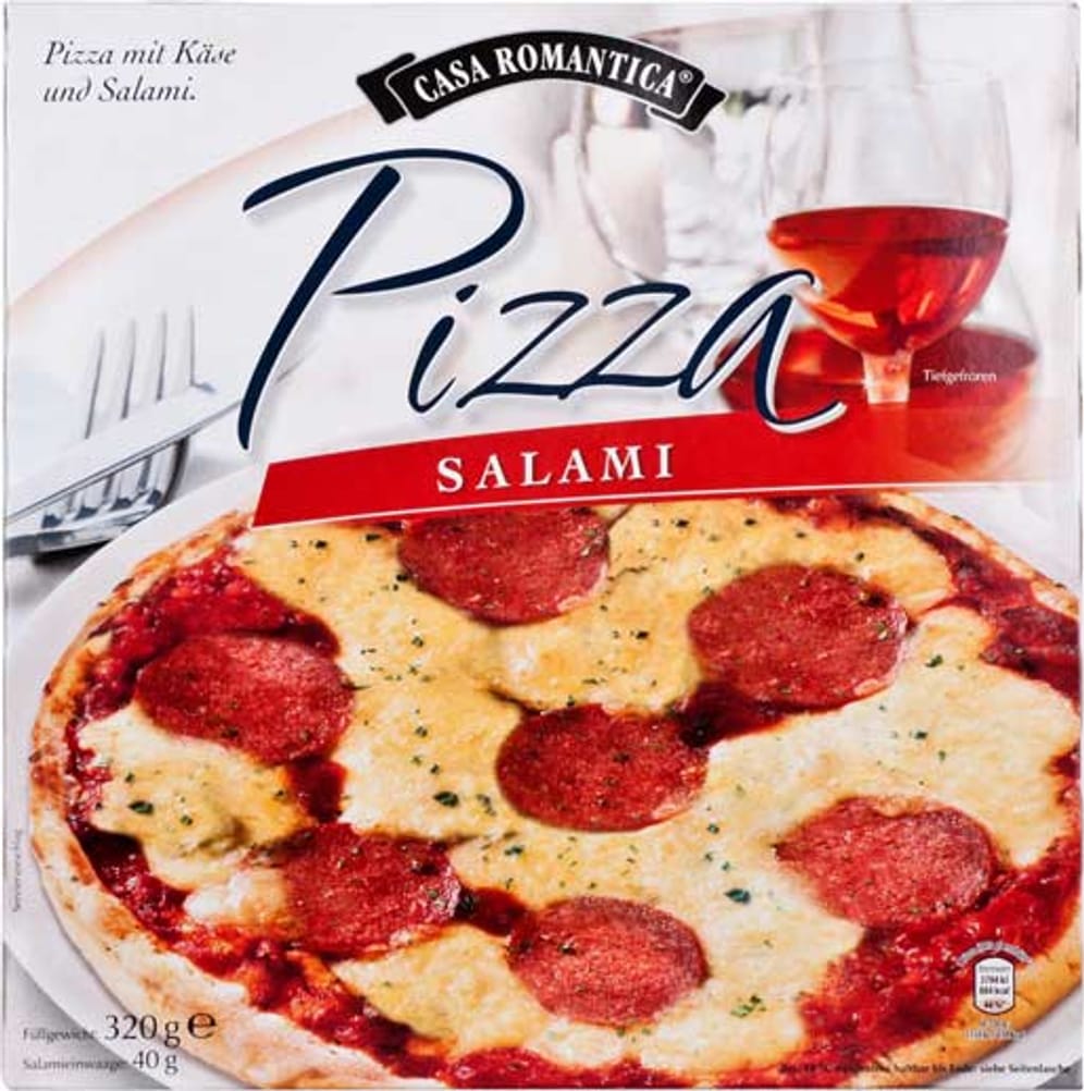 Verlierer im Test war die "Casa Romantica Pizza Salami" (1,39 Euro). Ihr Teig enthielt Weißöl, das normalerweise nur für Maschinen, nicht aber für Lebensmittel verwendet wird. Dafür erhielt die Pizza die Note "Mangelhaft" (5,0).
