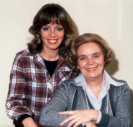 Heidi Kabel und Tochter Heidi Mahler standen 30 Jahre gemeinsam auf der Bühne des Hamburger Ohnsorg-Theaters.