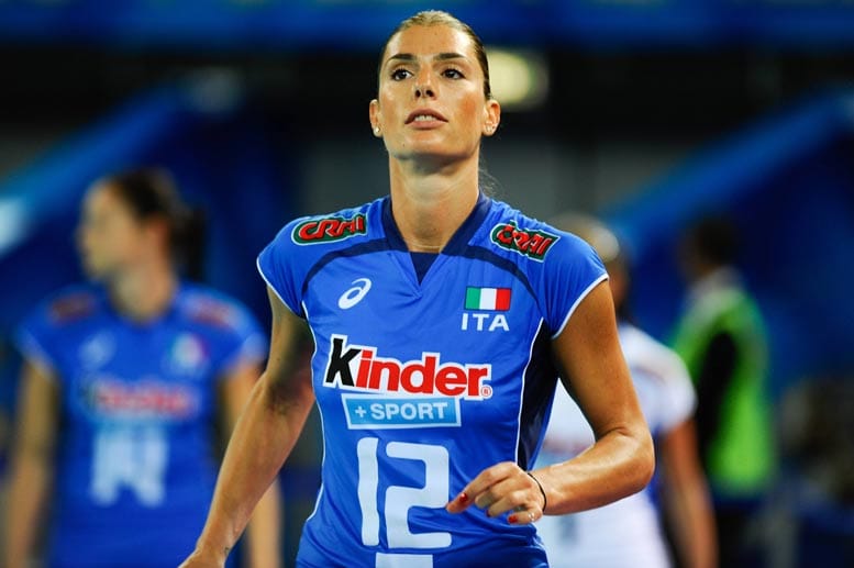 Francesca Piccinini hat eine ganze Medaillensammlung. Neben dem WM-Titel 2002, gewann die italienische Modellathletin 2007 und 2009 die Europameisterschaft. Zudem gewann sie bereits fünfmal die Champions League und wurde viermal italienische Meisterin.