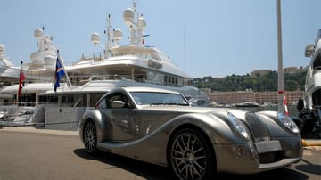 Monaco: Jachten, Sonne, Mittelmeer. Und edle Autos wie dieser Sportwagen.