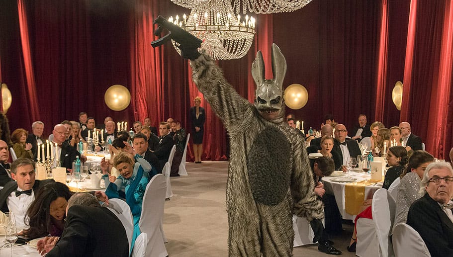 Böses Hasi: Der Anführer der Bad Easter Bunnys versteht keinen Spaß.
