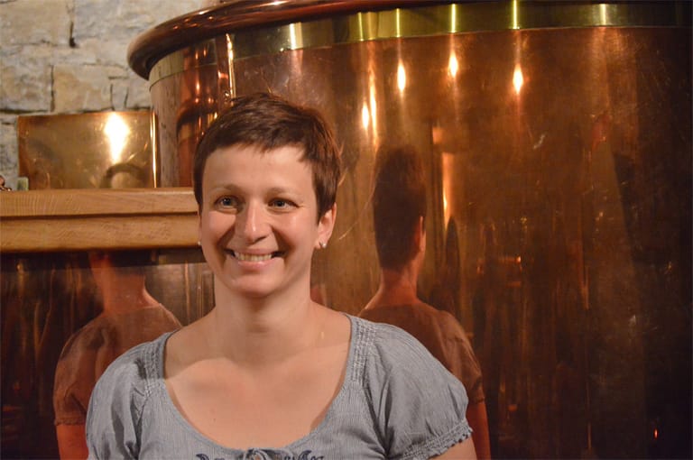 Sabina Zakova ist die Geschäftsführerin der Brauerei Labut.
