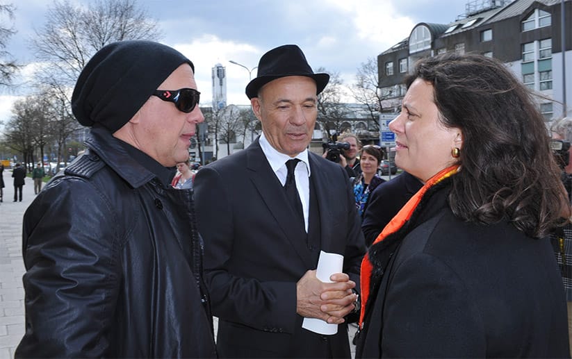 Uwe Ochsenknecht, Heiner Lauterbach und Helmut Dietls Witwe Tamara.