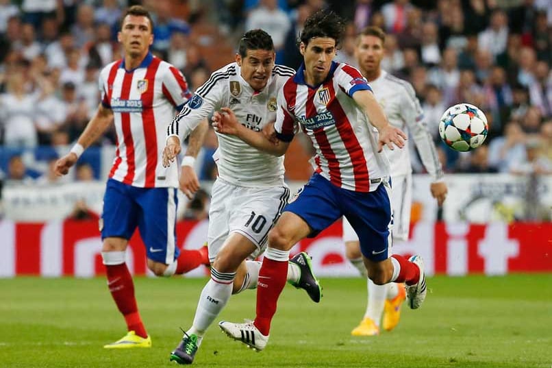 Real Madrid bittet Atlético zum Viertelfinal-Rückspiel der Champions League. James Rodríguez, Toni Kroos und Co. benötigen im mit 80.000 Zuschauern ausverkauften Estadio Santiago Bernabéu einen Sieg, um erneut ins Halbfinale der Königsklasse einzuziehen. Das Hinspiel des Titelverteidigers beim Lokalrivalen endete 0:0.