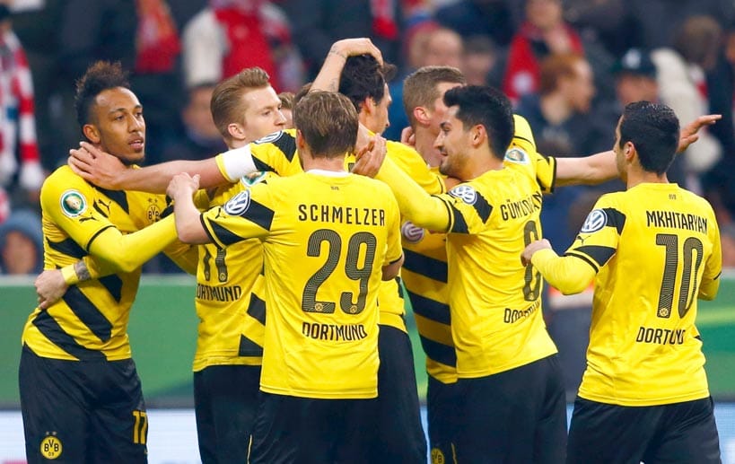 Dortmund trifft zwei Mal vom Punkt und zieht mit dem nötigen Quäntchen Glück ins Pokalfinale ein!