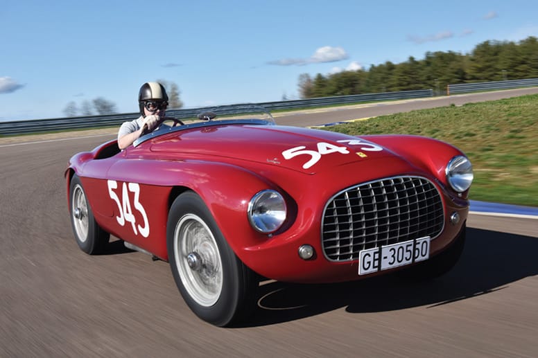In einer anderen Liga spielt der Ferrari 212 Export Barchetta by Touring aus dem Jahr 1952.