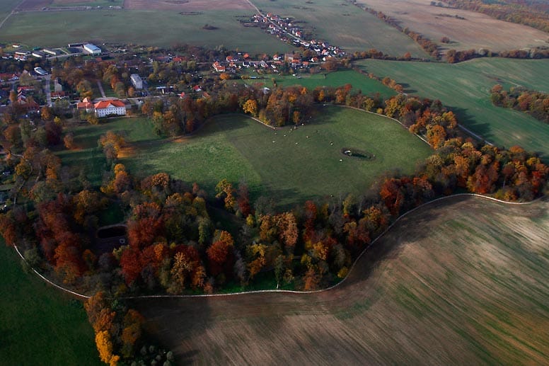 Hohenzieritz: Das 490-Einwohner-Dorf in Mecklenburg steht direkt auf der geologischen Linie.