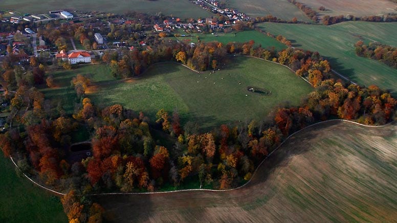 Hohenzieritz: Das 490-Einwohner-Dorf in Mecklenburg steht direkt auf der geologischen Linie.
