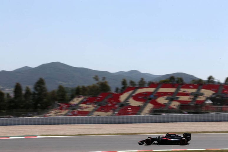 Jenson Button war mit dem McLaren-Honda in Katalonien schnell unterwegs und wurde Siebter.