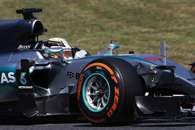 Im zweiten Training war jedoch wieder Lewis Hamilton der schnellste Mann im Feld.