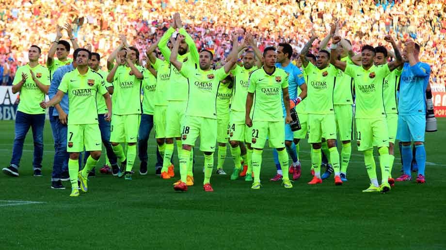 Spanien: Lionel Messi schießt den FC Barcelona am 37. Spieltag ins Glück. Ein 1:0 gegen Atletico Madrid reicht, um Erzrivale Real Madrid in dieser Saison endgültig in die Schranken zu weisen. Für Barca ist es der 23. Meistertitel insgesamt.