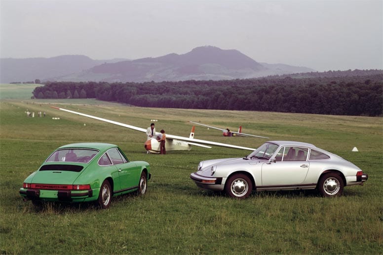 Der Porsche 912 E Coupé und 912 E Targa Modelljahr 1976 - auf der Überholspur der Autobahn waren sie die Könige.