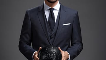 Mats Hummels gilt einfach als schönster Fußballer der Nationalelf, Grund genug für Bekleidungshersteller Boss, ihn als Gesicht für die Kampagne einzusetzen.