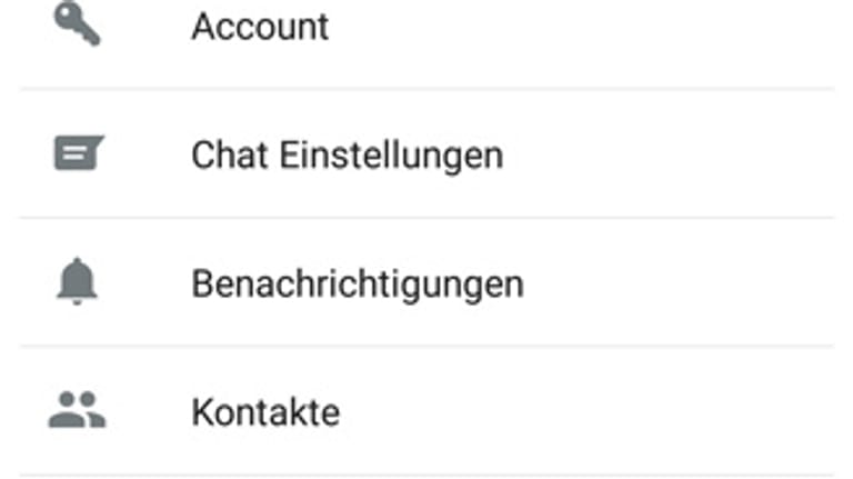Unter Einstellungen-Profil können Sie sich um Ihr eigenes Erscheinungsbild kümmern.