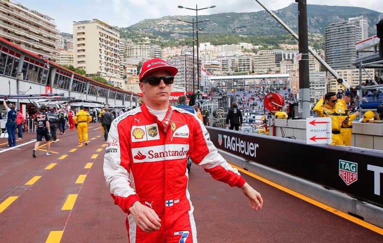 Kimi Räikkönens vierter Platz zeigt, dass Ferrari in Monaco wohl erneut die zweite Kraft ist.