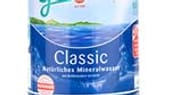 "Glashäger Classic" (0,49 Cent pro Liter): Auch dieses Wasser ist mit Korrosionsmittel verunreinigt. Die Tester empfehlen kranken und geschwächten Menschen, es nur abgekocht zu trinken und bewerten die Deklaration mit "Ausreichend".
