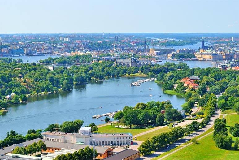 Inseln wie Sand am Meer?! Rund um Stockholm herrscht mit rund 24.000 Inseln Überfluss in Hülle und Fülle.