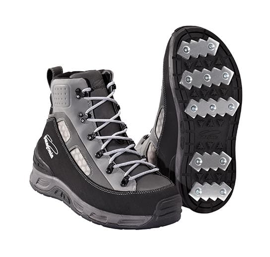 Für 280 Euro pro Paar sind die Patagonia Foot Tractor Wading Boots im Fachhandel erhältlich. Sie wiegen zusammen 1900 Gramm. Das Obermaterial besteht aus Clarino. Für 280 Euro pro Paar sind die Patagonia Foot Tractor Wading Boots im Fachhandel erhältlich. Sie wiegen zusammen 1900 Gramm. Das Obermaterial besteht aus Clarino.