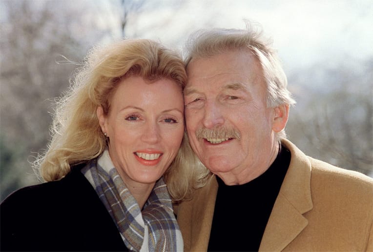 James Last mit seiner zweiten Ehefrau Christine Grundner.