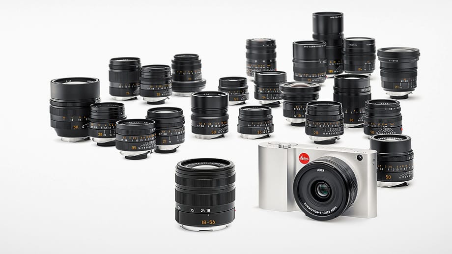 Anders als Hasselblad produziert Leica neben den Kameras ebenfalls eigene Objektive, die zu den Besten weltweit zählen.