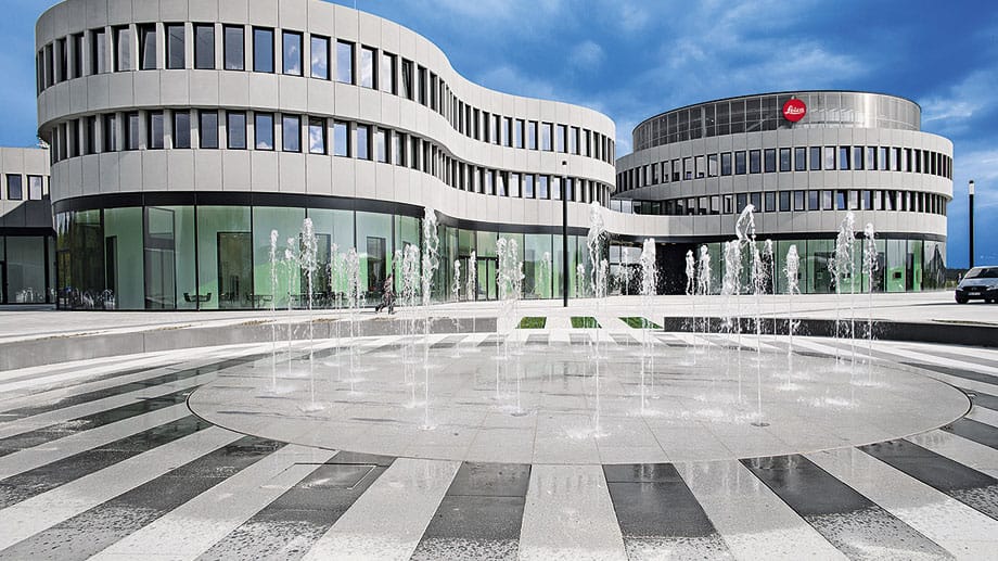 In dem 2014 neu eröffneten Firmensitz in Wetzlar ist nicht nur die Leica-Manufaktur beheimatet.