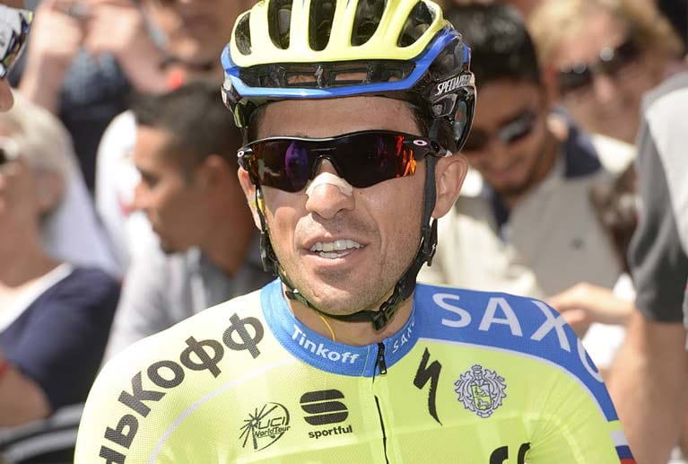 Will den dritten Gesamtsieg: Schon in den Jahren 2007 und 2009 hat Alberto Contador die Tour gewonnen. Nun soll der dritte Streich folgen - besonders nach dem verletzungsbedingten Aus im vergangenen Jahr. Der 32 Jahre alte Spanier aus dem Tinkoff-Team kommt mit der Empfehlung zur Frankreich-Rundfahrt, den Giro d'Italia 2015 gewonnen zu haben.