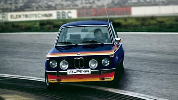 Voll im Einsatz: Ein BMW von Alpina.