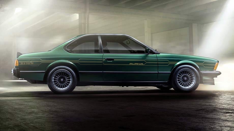 Einer der Höhepunkte der Modellgeschichte war das BMW Alpina B7 S Turbo Coupé, von dem in dunklem grün lackiert, gerade einmal 30 Fahrzeuge produziert wurden.