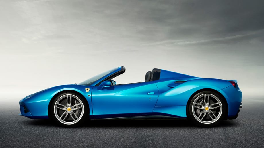 Preislich dürfte der neue Ferrari 488 Spider die 200.000-Euro-Marke knacken.