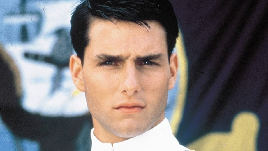 Hier sehen wir Tom Cruise in einer seiner ersten großen Rollen in "Top Gun". Das war 1986.