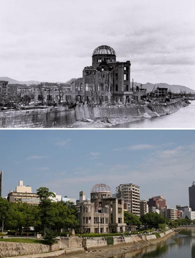 Das Gebäude wird im Zustand nach dem Abwurf erhalten und steht heute im Friedenspark der japanischen Großstadt. Seit 1996 ist es auch Weltkulturerbe der UNESCO.
