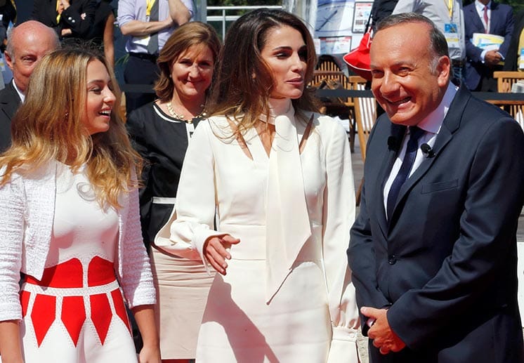 Mutter und Tochter: Königin Rania und Prinzessin Iman ziehen ihre Umwelt in den Bann.