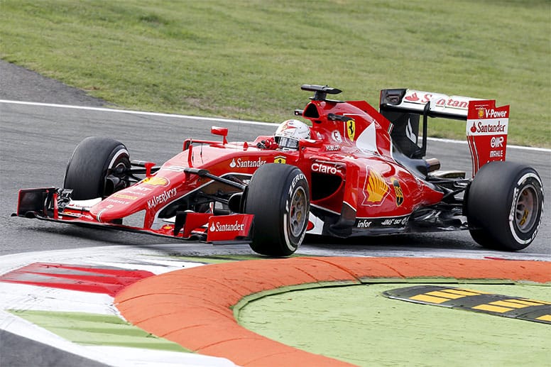 Sebastian Vettel hat mehr als 1,5 Sekunden Rückstand auf den Weltmeister. Im zweiten Training halbiert er ihn schonmal.