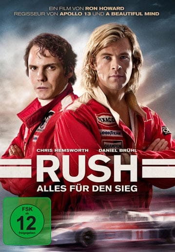 Rush – Alles für den Sieg: In den 1970er-Jahren der Rennsportwelt spielt der Konkurrenzkampf der Rennfahrer Niki Lauda (Daniel Brühl) und James Hunt in dem Film aus dem Jahr 2013, der auf wahren Begebenheiten beruht. Neben adrenalingeladenen Rennszenen gibt es aber auch eine echte Handlung. Deshalb muss man weder zwingend Auto- noch Formel-1-Fan sein, um diesen Film zu mögen – es hilft aber.
