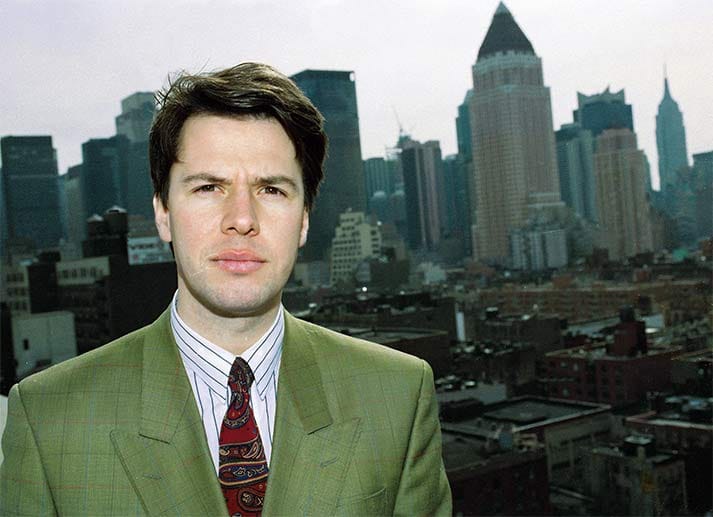 Peter Kloeppel im zarten Alter von Anfang 30 als erster USA-Korrespondent von RTL zu Beginn der 90er Jahre.