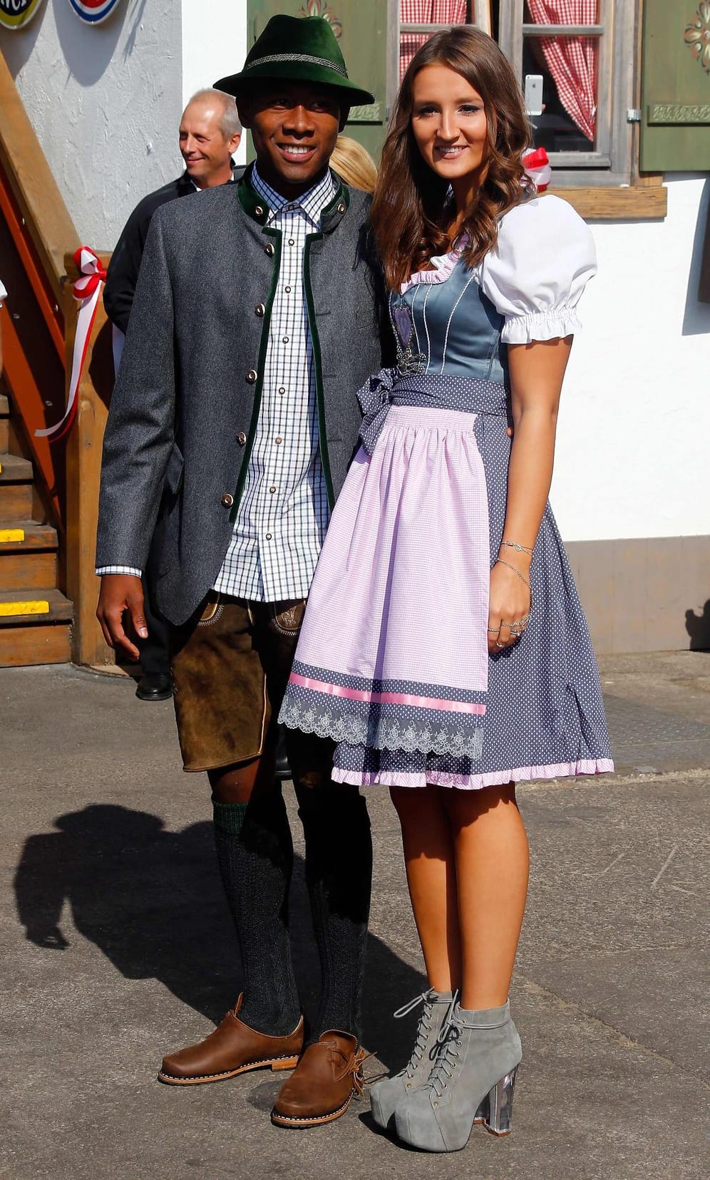2013 präsentierte David Alaba beim Oktoberfest erstmals seine Freundin Katja Butylina. Auch in diesem Jahr begleitete die hübsche Brünette ihren Liebsten auf die Wiesn.