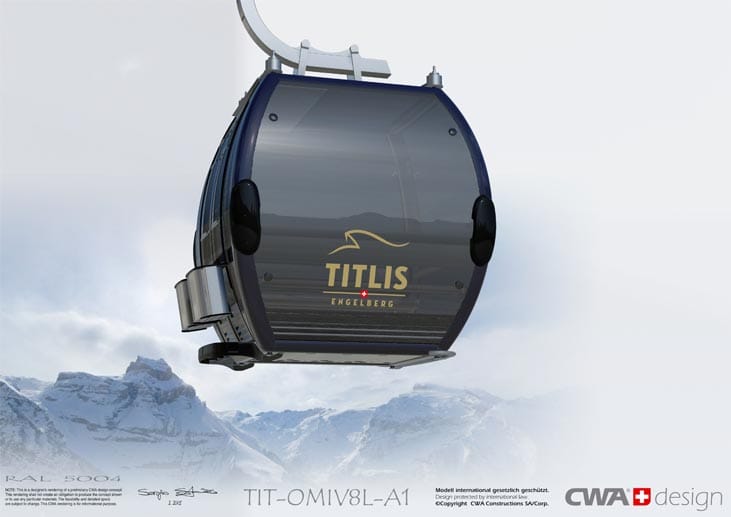 Die neue Bahn Titlis Xpress in Engelberg ist die größte neue Anlage der Schweiz. Die Bahn überwindet gut 1400 Meter.
