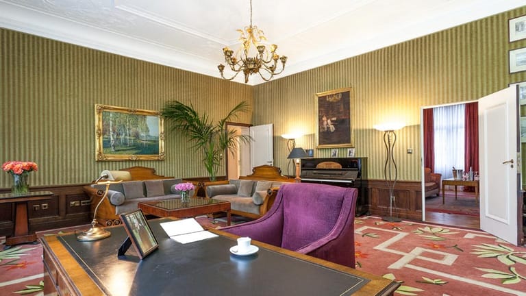 Pro Nacht kostet die Suite im Stile des Modezars 1750 Euro.