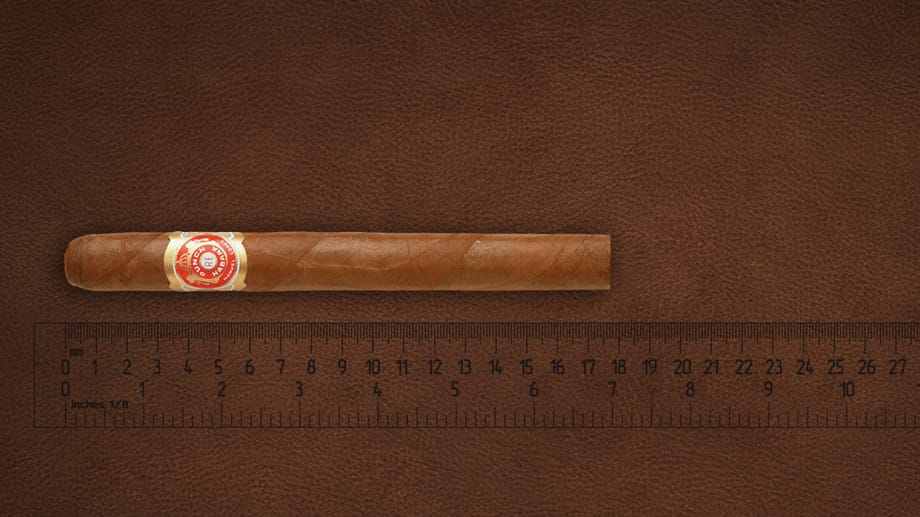 XXL-Zigarren: Punch Churchills (Deckblatt und Einlage: Cuba), Länge 17,10 cm, Durchmesser: 1.90 cm, Ringmaß 48, Preis/St.: 14,00 Euro)