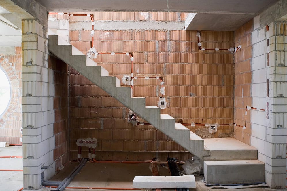 Bei der Konstruktion einer Treppe ist die Stufenhöhe ein wichtiger Faktor.