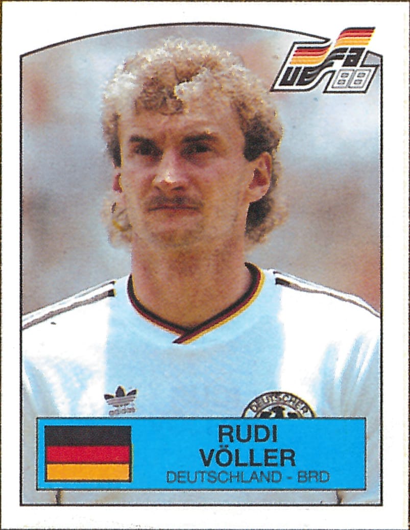 Ein' Rudi Völler, es gibt nur ein' Rudi Völler: So sah Leverkusens Sportchef im Jahr 1988 aus.