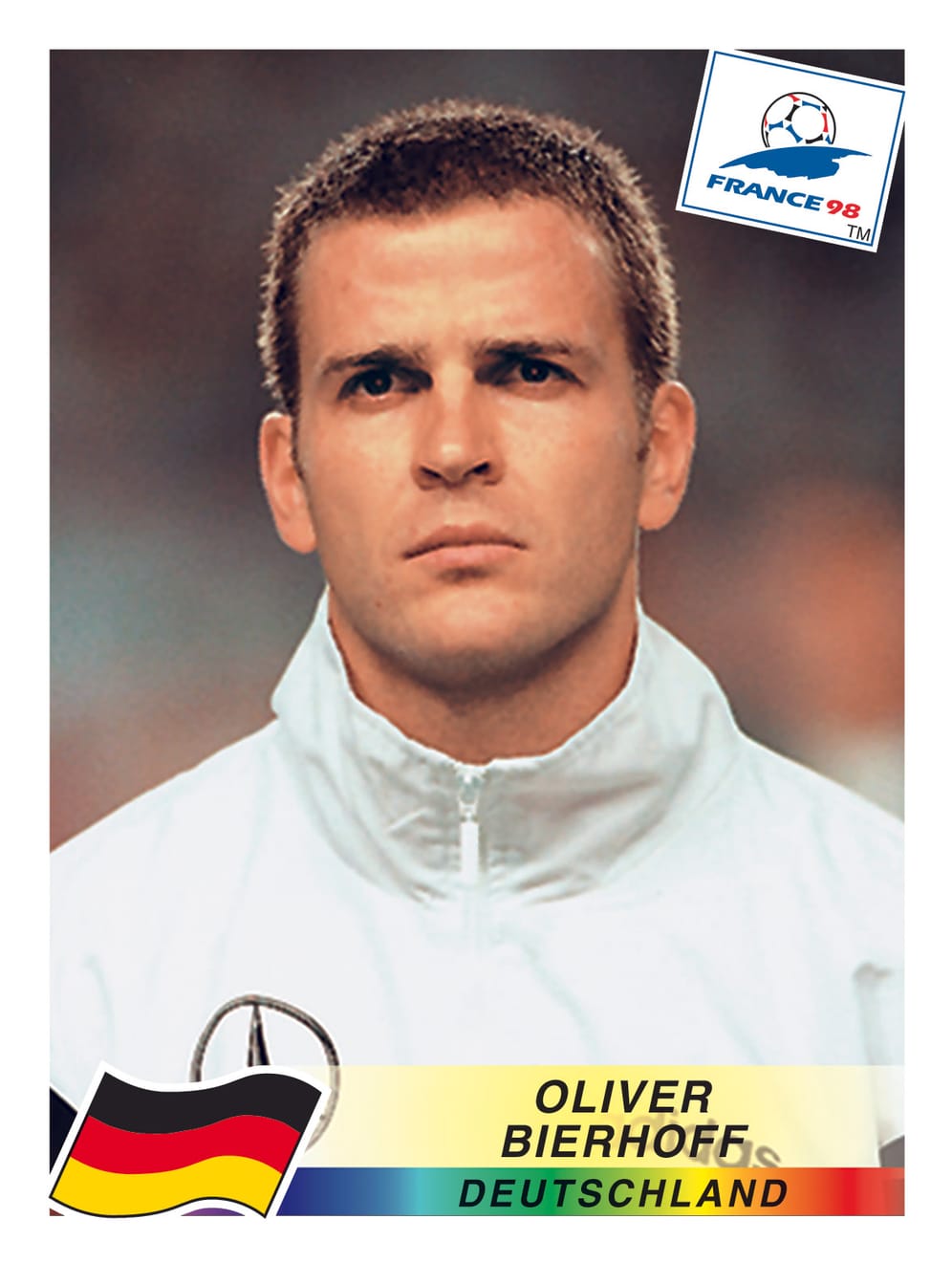 1998 trug Oliver Bierhoff einen raspelkurzen Igelschnitt. Der Kult-Kicker managt heute die deutsche Fußball-Nationalmannschaft.