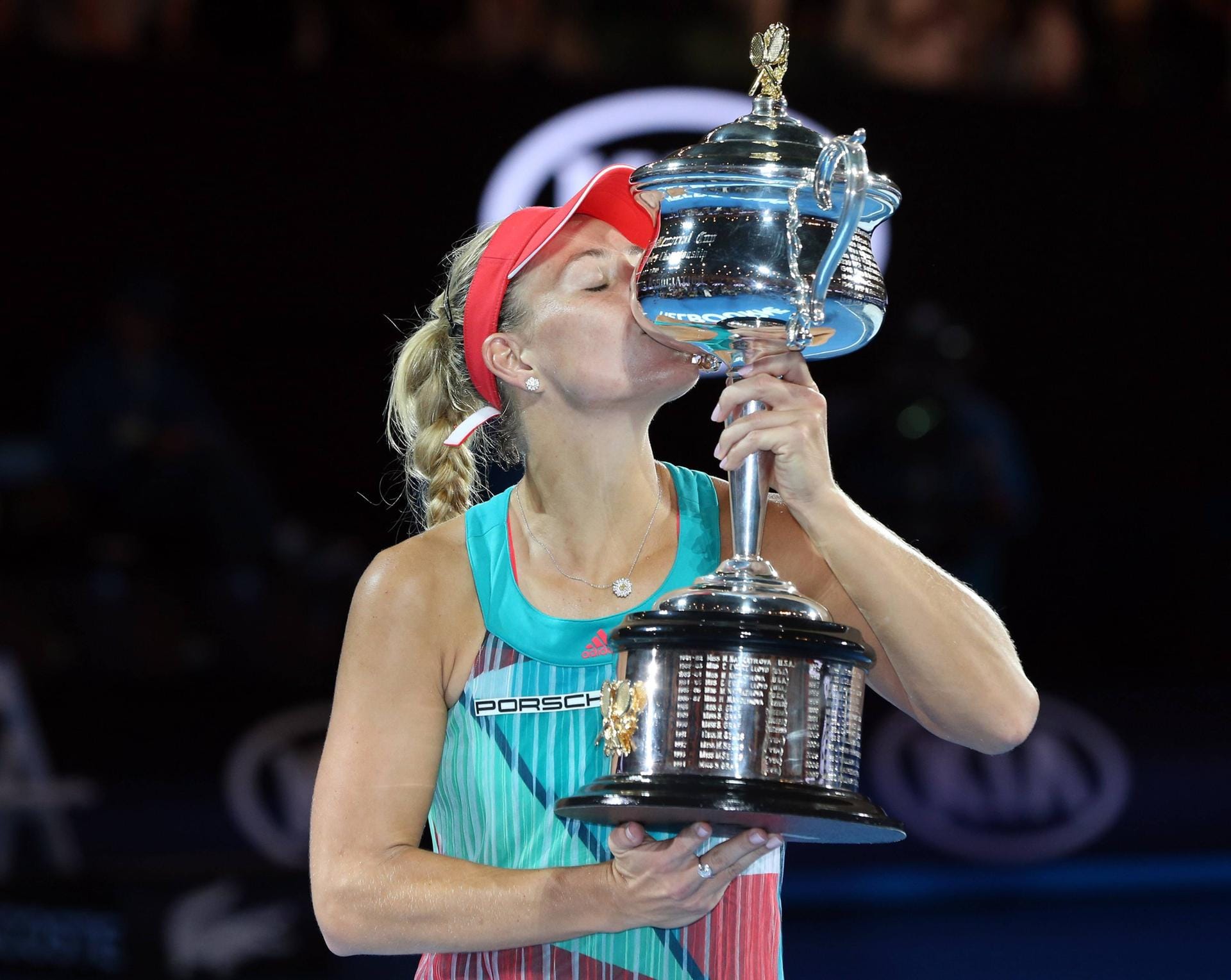 Im vergangenen Jahr gewann Angelique Kerber die Australian Open.