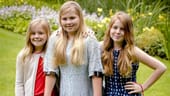 Die Prinzessinnen Ariane, Amalia und Alexia freuen sich auf die Sommerferien.