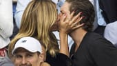 Das muss Liebe sein: Beim Halbfinale von Wimbledon am 8. Juli 2016 hatten Heidi Klum und Vito Schnabel nur Augen füreinander. Auf der Tribüne knutschten die beiden wie frisch verknallte Teenager.