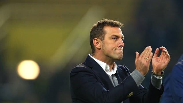 Trainer Markus Weinzierl peilt mit Schalke den dritten Heimsieg in Folge an. Trainer Markus Weinzierl peilt mit Schalke den dritten Heimsieg in Folge an.